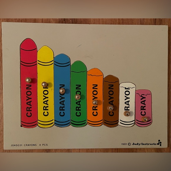 1981 Crayon puzzel - Picture 1 of 1